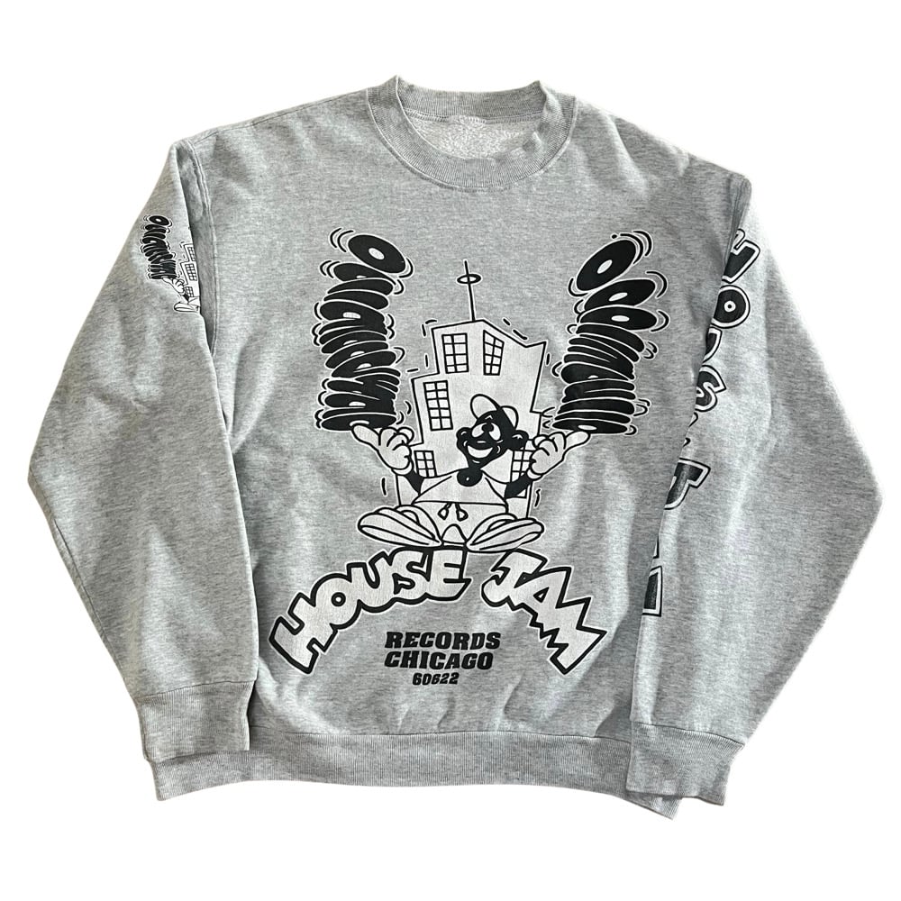 Image of House Jam Records Chicago vintage sweatshirt Large 