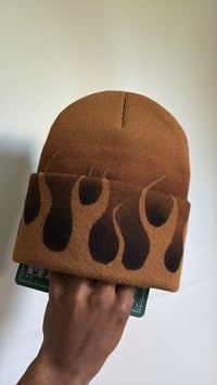 Image 4 of Custom Flame Beanie 