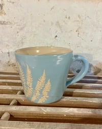 Image 3 of Fern Mug - Light blue