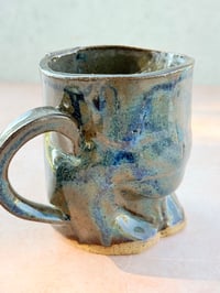 Image 2 of Figure Mug in Dark Blue