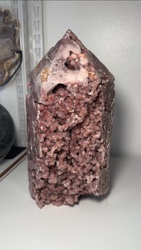 Image 1 of XXL BUBBLY BOTRYIODAL PINK AMETHYST TOWER **PERSONAL COLLECTION RELEASE**