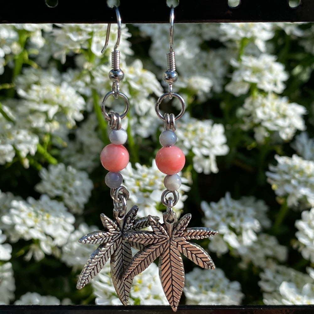 Image of sativa sass earrings 