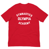 Image 1 of Olympia Gymnastics Academy Text Unisex T-shirt