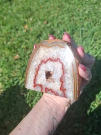 Image 3 of Agate Base Small Red