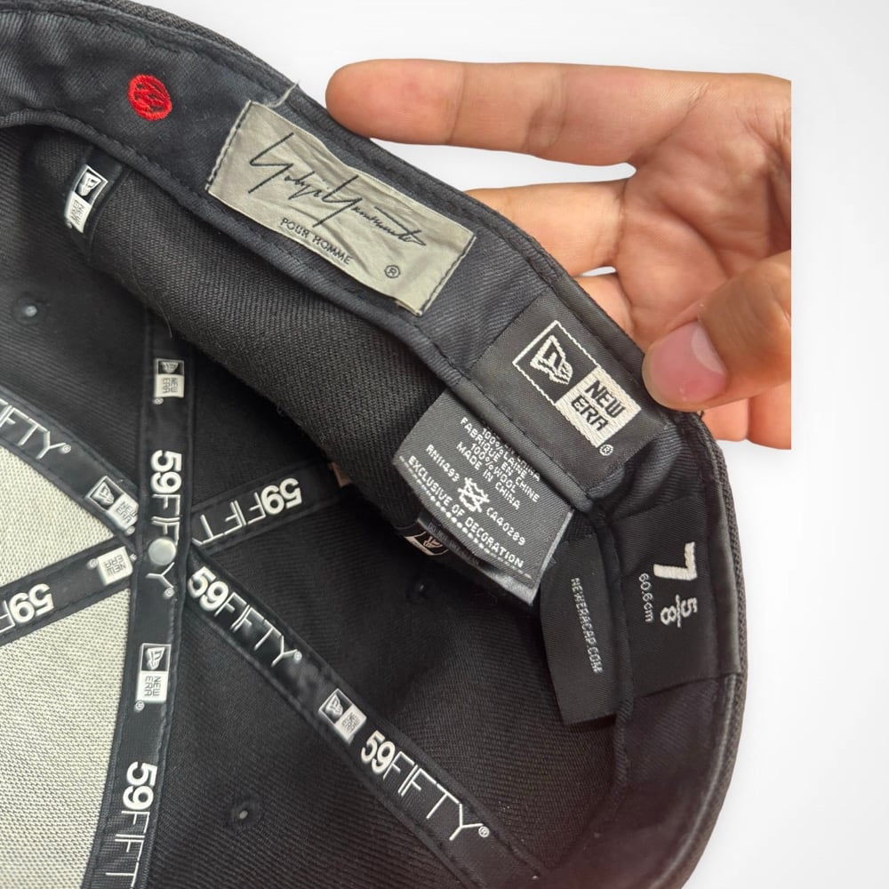 Image of Yohji Yamamoto Homme x New Era Hat