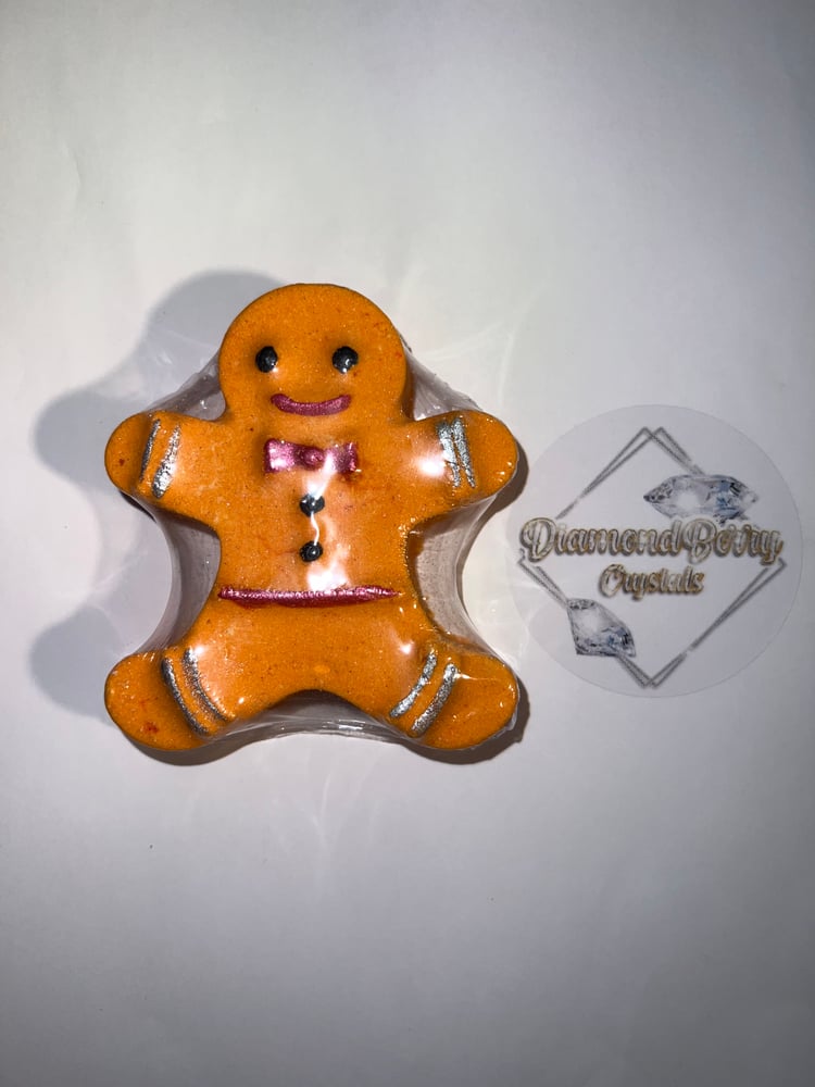 Image of Gingerbread man bath bomb 