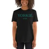 Yorkie USA Teal Shirt