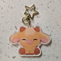 Minnie acrylic charm 