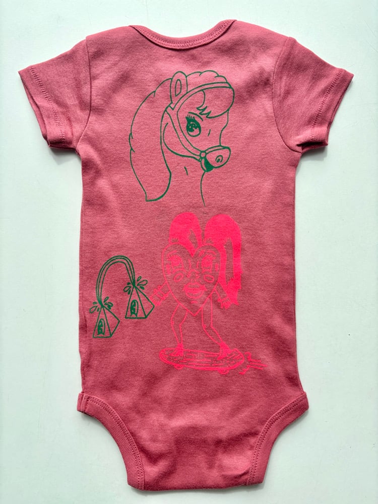 Image of Raspberry Baby Onesie