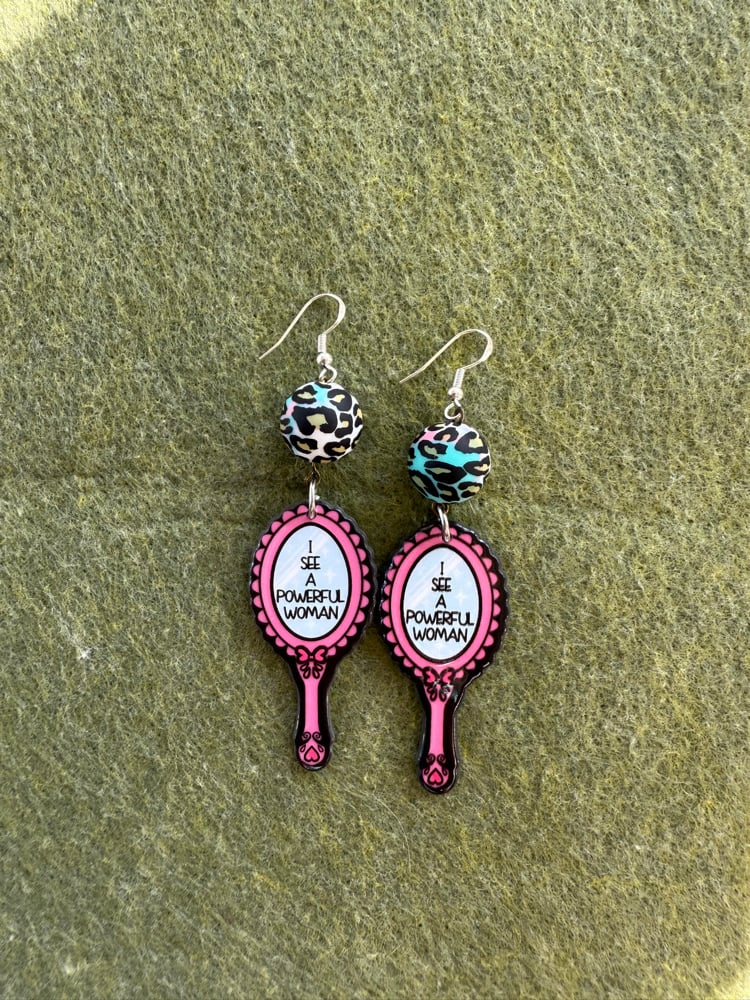 Image of Powerful woman earrings ✨💖 