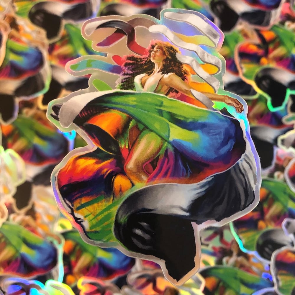 Image of Holographic Mother Chromatic Sticker