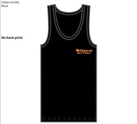 Image 1 of Women tanks. Left chest logo only.