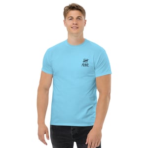 Image of wave. mens t-shirt.