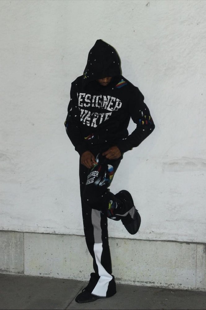 Image of DJA Paint Splatter Sweat Suit