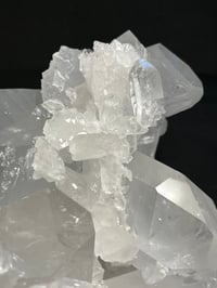 Image 12 of Large Clear Quartz Points Cluster Statement Piece #2260