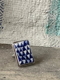 Image 5 of Porcelain ring - triangles