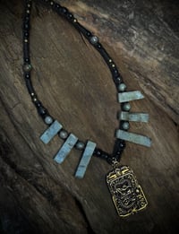 Dragon Labradorite necklace 