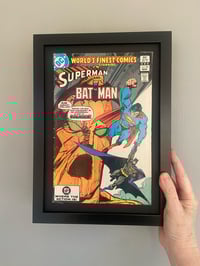 Image 6 of Superman and Batman, framed complete vintage DC comic, No 291 May 1983