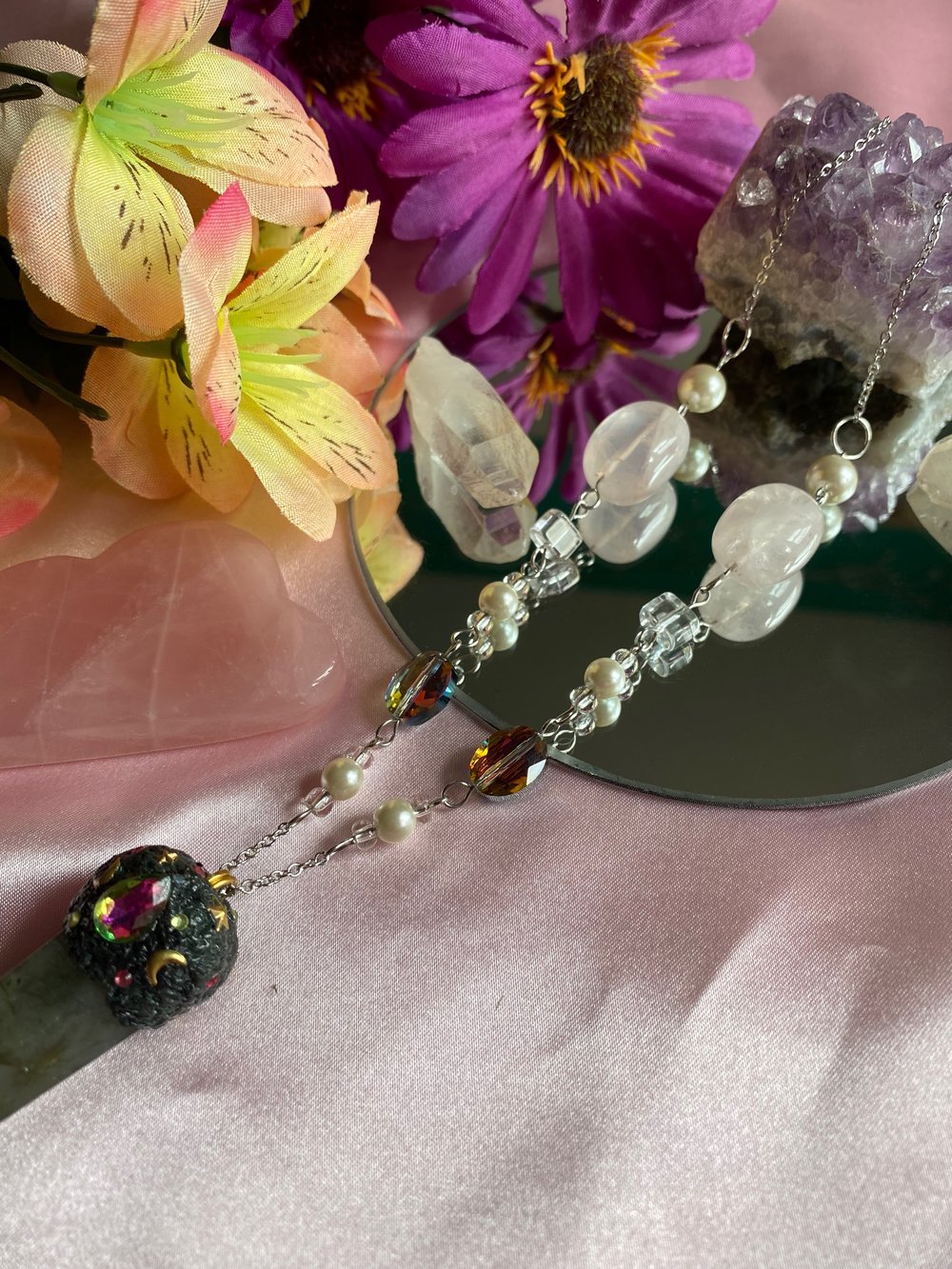 Image of Labradorite Point Necklace 