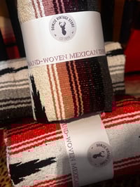 Image 1 of  Authentic  Hand Woven Mexican Throw