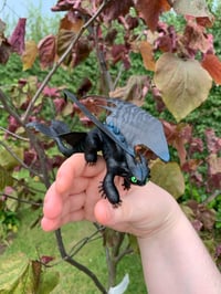 Image 2 of CUSTOM LISTING - Unicorn OC for @dega.mime - Foam Clay Character Sculpture 