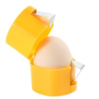 Image 11 of 1pc Egg Shell Cutter Eggbeater Raw Egg Separator Handheld Eggshell Opener Portable 