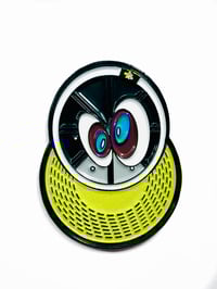 Image 1 of “Black Slime” Pin (GITD)