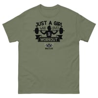 Image 22 of Just a Workout Girl Unisex T-Shirt