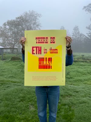 Image of Four letterpress posters concerning contemporary trends in art