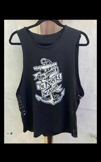 Image 13 of THE HUNNS TIX TO HEAVEN & POGUES T SHIRT FRAMED 