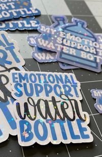 Image 5 of Emotional Support Water Bottle sticker