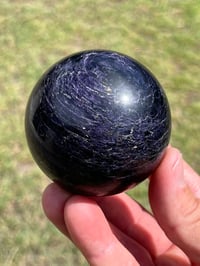 Image 8 of Charoite & Aegirine Sphere I Siberia Russia #2970