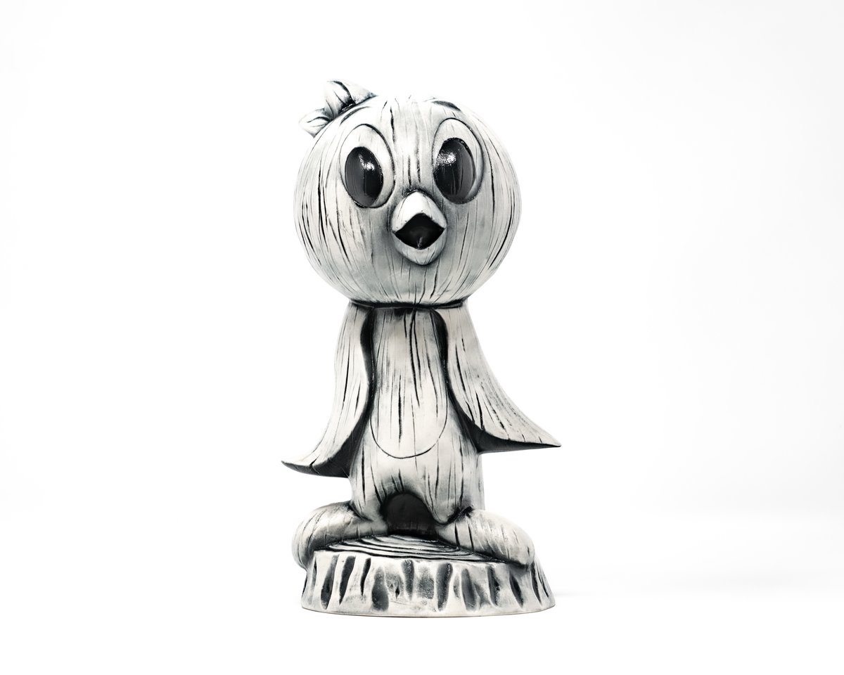 Image of Orange Bird (Bone)
