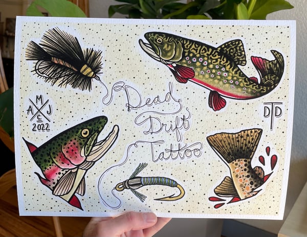 Image of Trout Flash sheet