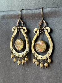 Image 3 of Opal resin chandeliers