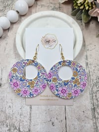 Image 2 of Poppy Hoop Earrings