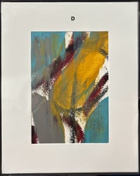 Image 4 of ART - Small Framed Cold Wax & Oil Abstract