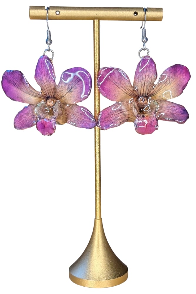 Image of Dendrobium Hybrid Earrings