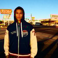 Image 1 of By TeamLUCCI™- LUCCI X ULTRAMAG “ULTRAMERICANA” COLLECTION UNISEX RECYCLED ZIP HOODIE