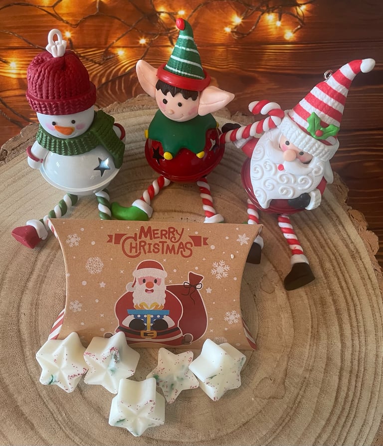 Festive cranberry bars, Christmas boxes  or pillow boxes  Image 3