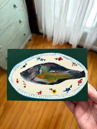 Image 3 of Fish on Porcelain Platter