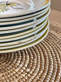 Image 7 of 10 assiettes plates - Années 50