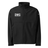 Image 1 of OWG - Branded White Columbia soft shell jacket
