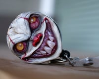 Image 14 of Handmade Pennywise Badge Reel Keychain 