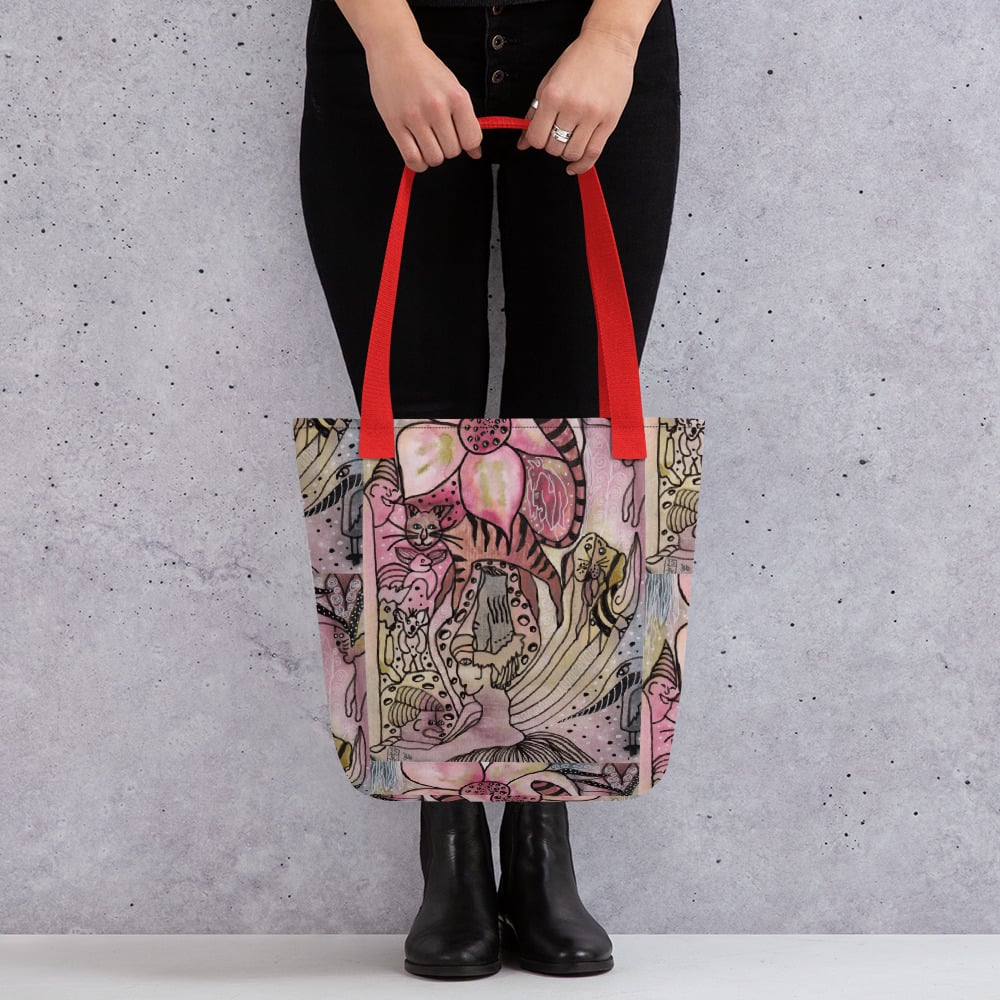 Image of Meow-Dank Tote bag
