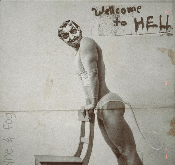 Image of WellCome to Hell Greeting Card