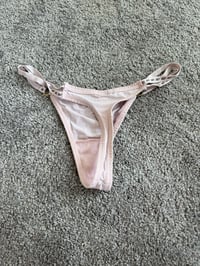 Image 1 of Light pink thong