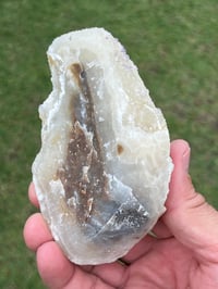 Image 11 of QR Code Fluorite On Druzy Quartz Matrix Specimen| Guizhou China #3065