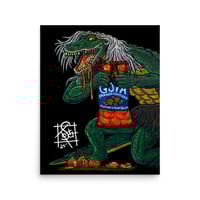 Image 1 of "Florida devouring Goya" matte fine art print