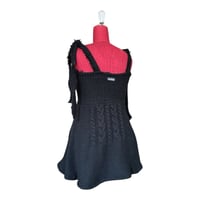 Image 4 of black winter dress 